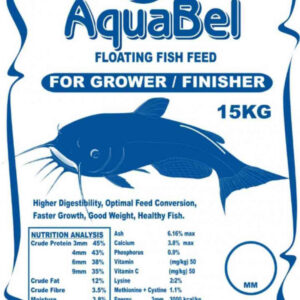 AQUABEL FISH FEED 4mm